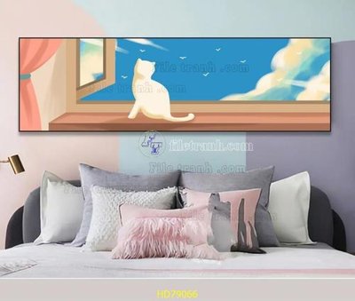 File gốc File tranh hiện đại treo tường HD79066 (chuẩn CMYK) cho nhà in