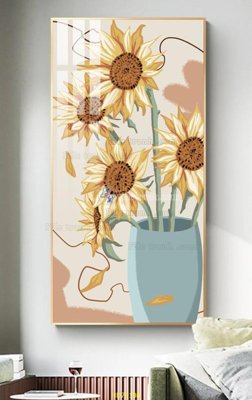 File gốc File tranh hiện đại treo tường HD79108 (in lụa) hoa văn cổ điển