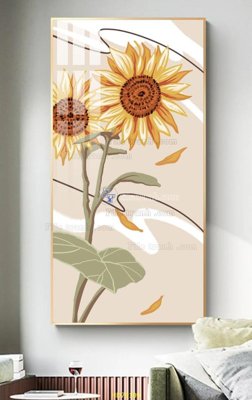 File gốc File tranh hiện đại treo tường HD79109 (in tráng gương) sang trọng