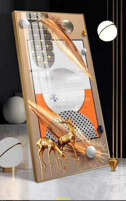 Download file gốc File tranh hiện đại treo tường HD79135 (in lụa) hoa lá