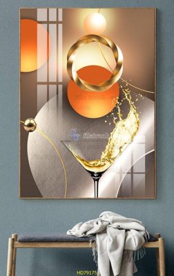 Ảnh gốc File tranh hiện đại treo tường HD79175 (siêu chi tiết) để in ấn