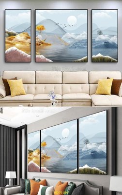 Tải file File tranh hiện đại treo tường HD79184 (gốc) in ấn ngay lập tức