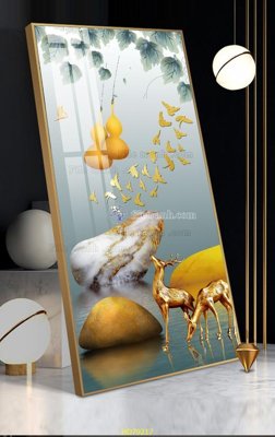 File tranh gốc File tranh hiện đại treo tường HD79217 (bản quyền) file PSD