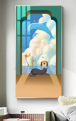 File gốc File tranh hiện đại treo tường HD79245 (in lụa) tranh mã đáo