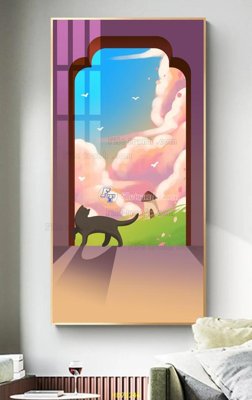 File tranh File tranh hiện đại treo tường HD79246 (ảnh gốc) in trần xuyên sáng