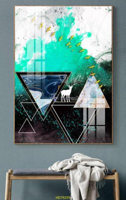 File gốc File tranh hiện đại treo tường HD79259 (cho in ấn) độc quyền