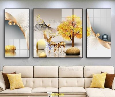 File ảnh gốc File tranh hiện đại treo tường HD79270 không vỡ nét