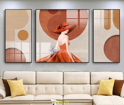 File gốc File tranh hiện đại treo tường HD79275 (cho in ấn) từ kho Filetranh