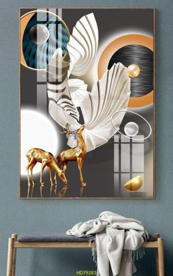 Hình ảnh file gốc File tranh hiện đại treo tường HD79283 cho in UV