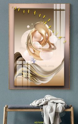 File tranh File tranh hiện đại treo tường HD79304 (bản gốc) in lụa 3D