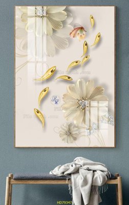 File gốc File tranh hiện đại treo tường HD79347 (in mica) làm bảng hiệu