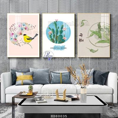 File tranh File tranh hiện đại pha lê gương HD80035 (file gốc) chuẩn màu in