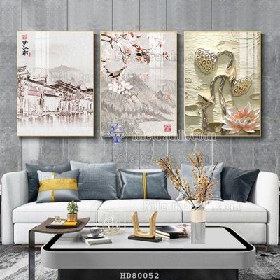 File PSD File tranh hiện đại pha lê gương HD80052 (bản gốc) độ phân giải cao