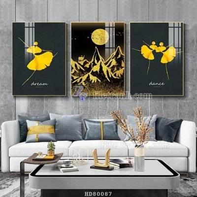 File gốc File tranh hiện đại pha lê gương HD80087 (chuẩn CMYK) cho nhà in