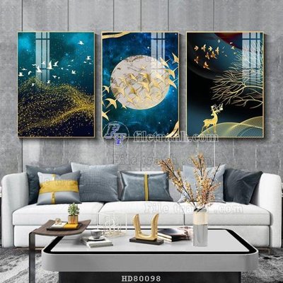 Tải file tranh File tranh hiện đại pha lê gương HD80098 (ảnh gốc) ngay