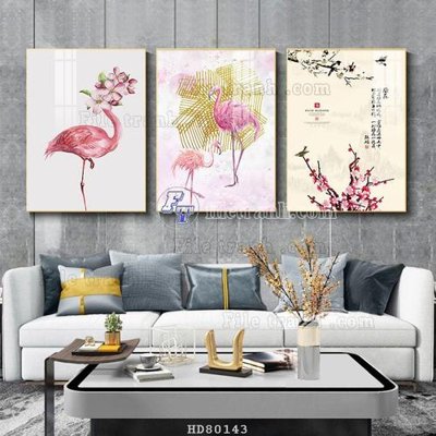 File tranh gốc PSD File tranh hiện đại pha lê gương HD80143 còn nguyên layer