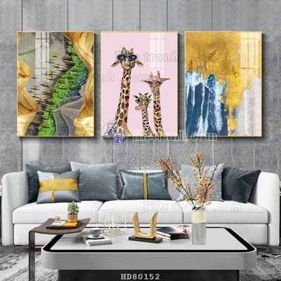 File tranh File tranh hiện đại pha lê gương HD80152 (gốc) chủ đề trẻ em