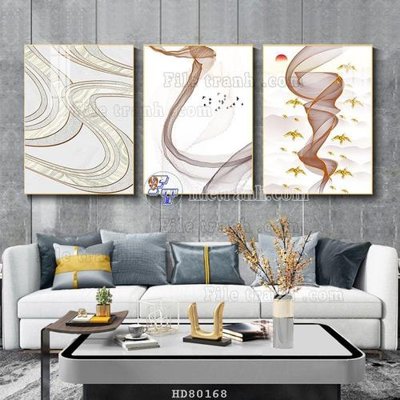 File gốc File tranh hiện đại pha lê gương HD80168 (phiên bản chuẩn) để in ấn