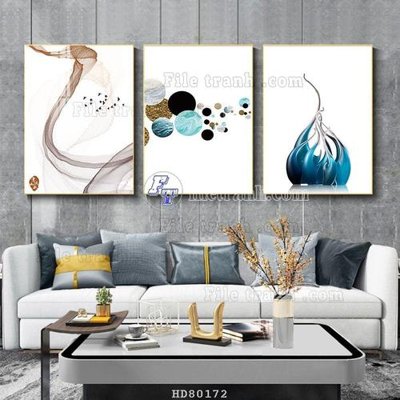 Download file File tranh hiện đại pha lê gương HD80172 (gốc) in mica đèn LED