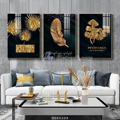 Tải file File tranh hiện đại pha lê gương HD80209 (gốc) chủ đề phong thủy