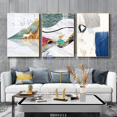 File ảnh File tranh hiện đại pha lê gương HD80212 (gốc) in biển hiệu