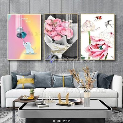 Download file gốc File tranh hiện đại pha lê gương HD80232 (in mica) 3D