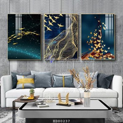 Tải file PSD File tranh hiện đại pha lê gương HD80237 (nguyên layer) để in