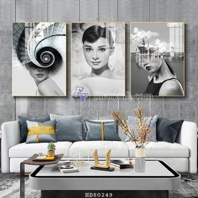 File ảnh File tranh hiện đại pha lê gương HD80249 (gốc) cho trang trí nội thất