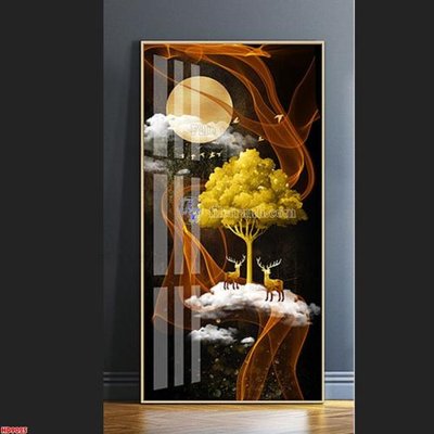 Tải file File tranh bộ hiện đại HD9025 (gốc) làm tranh treo tường