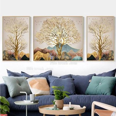 File tranh PSD File tranh bộ hiện đại HD9078 chất lượng cao