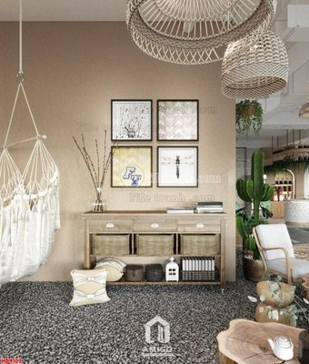 File gốc File tranh bộ hiện đại HD9102 (phong cách) tối giản