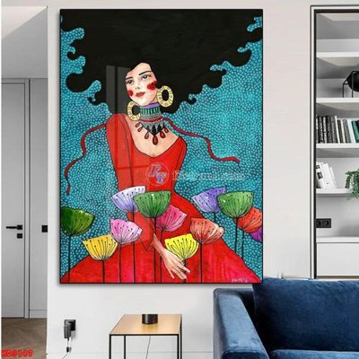 Tải file PSD File tranh bộ hiện đại HD9147 (nguyên layer) để in