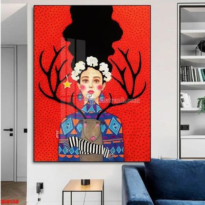 File ảnh File tranh bộ hiện đại HD9149 (gốc) in standee