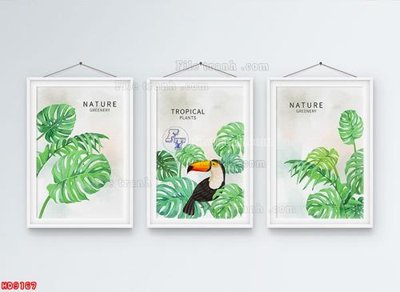 File tranh File tranh bộ hiện đại HD9167 (gốc) chủ đề thiên nhiên