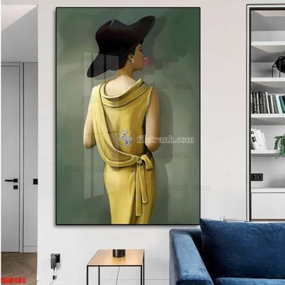 File in mica File tranh bộ hiện đại HD9191 (bản gốc) siêu trong