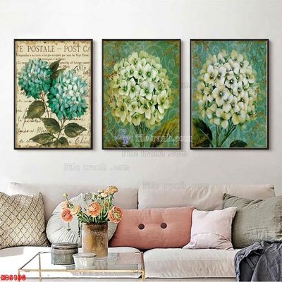 File gốc File tranh bộ hiện đại HD9196 (trang trí) phòng làm việc