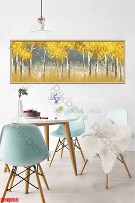 File tranh in tráng gương File tranh bộ hiện đại HD9222 (siêu nét)