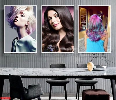 File ảnh File tranh bộ hiện đại HD9253 (gốc) in poster