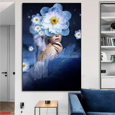 File gốc File tranh bộ hiện đại HD9255 (in lụa) tranh thuận buồm