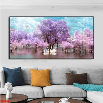 Tải file gốc File tranh bộ hiện đại HD9265 (bản PSD) còn layer