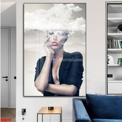 File in ấn cao cấp File tranh bộ hiện đại HD9316 (file gốc)