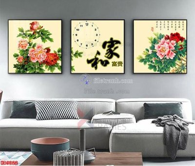 File gốc File tranh bộ hiện đại HD9322 (PNG) trong suốt (transparent)