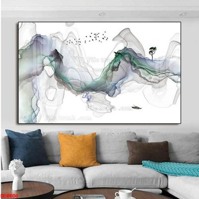 File in ấn chuyên nghiệp File tranh bộ hiện đại HD9384 (file gốc)