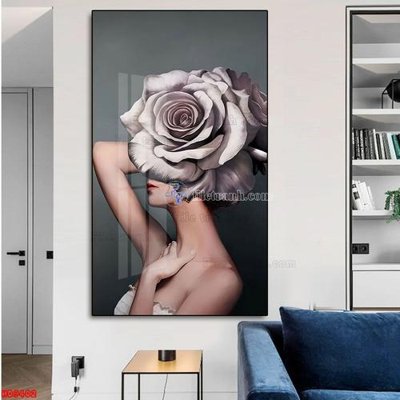 File ảnh File tranh bộ hiện đại HD9402 (gốc) in standee