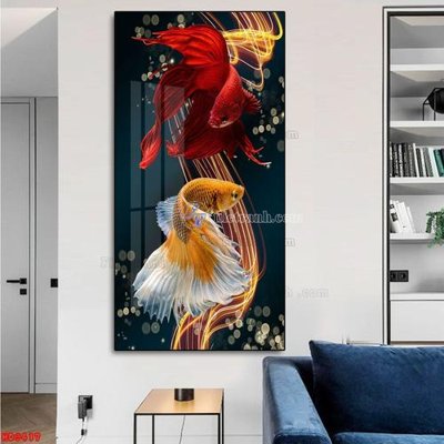 File gốc File tranh bộ hiện đại HD9417 (ảnh chi tiết) để in lụa