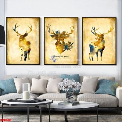 File gốc File tranh bộ hiện đại HD9458 (cho in ấn) từ kho Filetranh