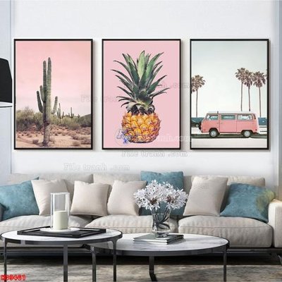 File gốc File tranh bộ hiện đại HD9461 (chủ đề hiện đại) trang trí