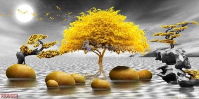 Hình ảnh file gốc File tranh bộ hiện đại HD9552 cho in UV