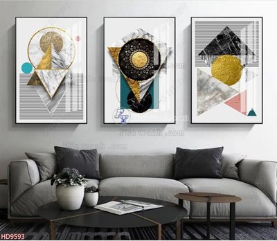 File gốc File tranh bộ hiện đại HD9593 (cho in ấn) từ kho Filetranh