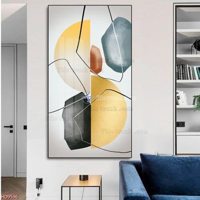 File tranh ảnh gốc File tranh bộ hiện đại HD9596 dùng cho in khổ lớn